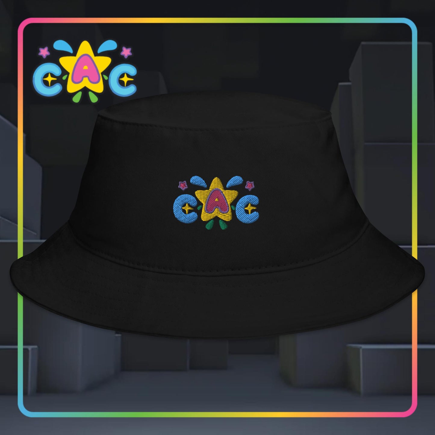 Catalog Avatar Creator - Embroidered Logo Bucket Hat