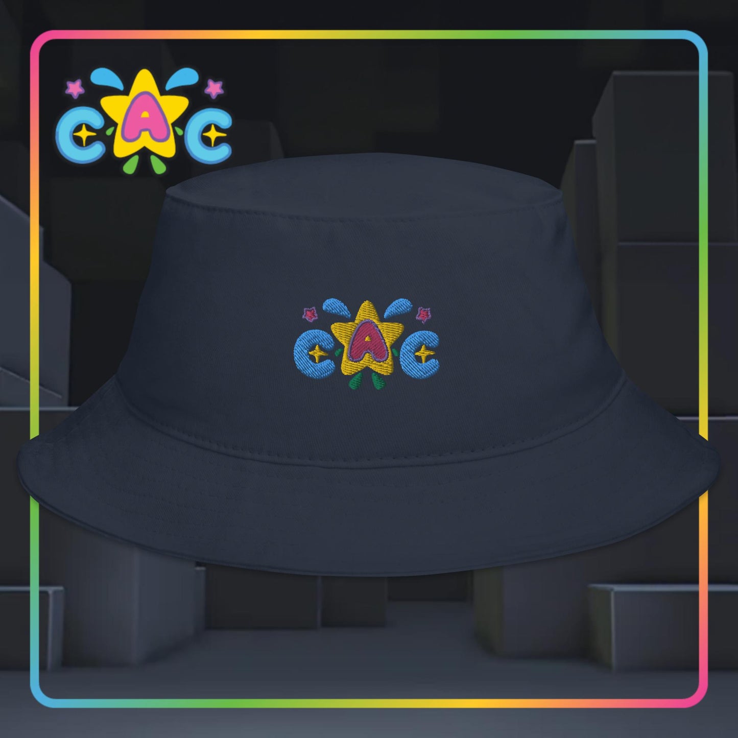 Catalog Avatar Creator - Embroidered Logo Bucket Hat