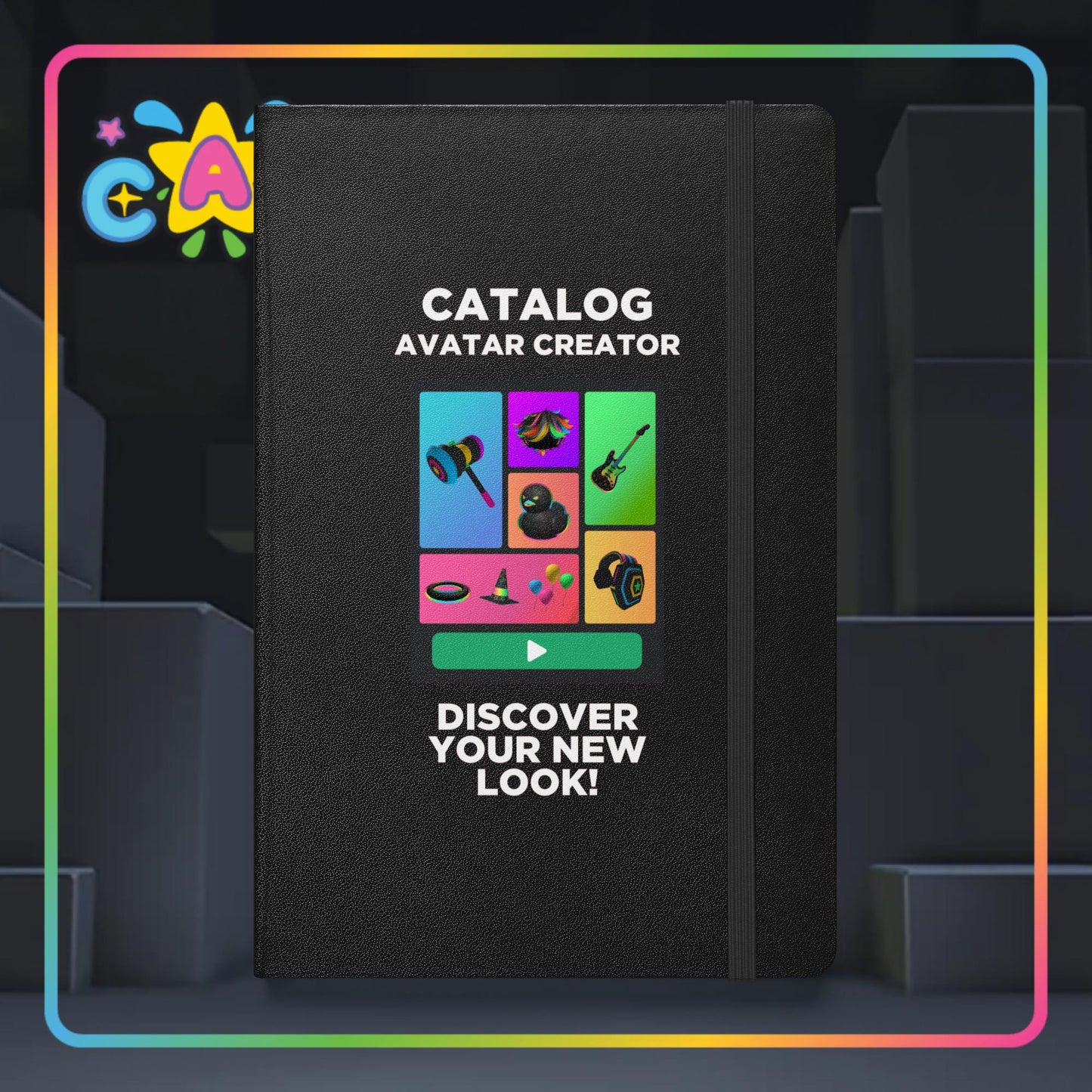 Catalog Avatar Creator - Hardcover Notebook