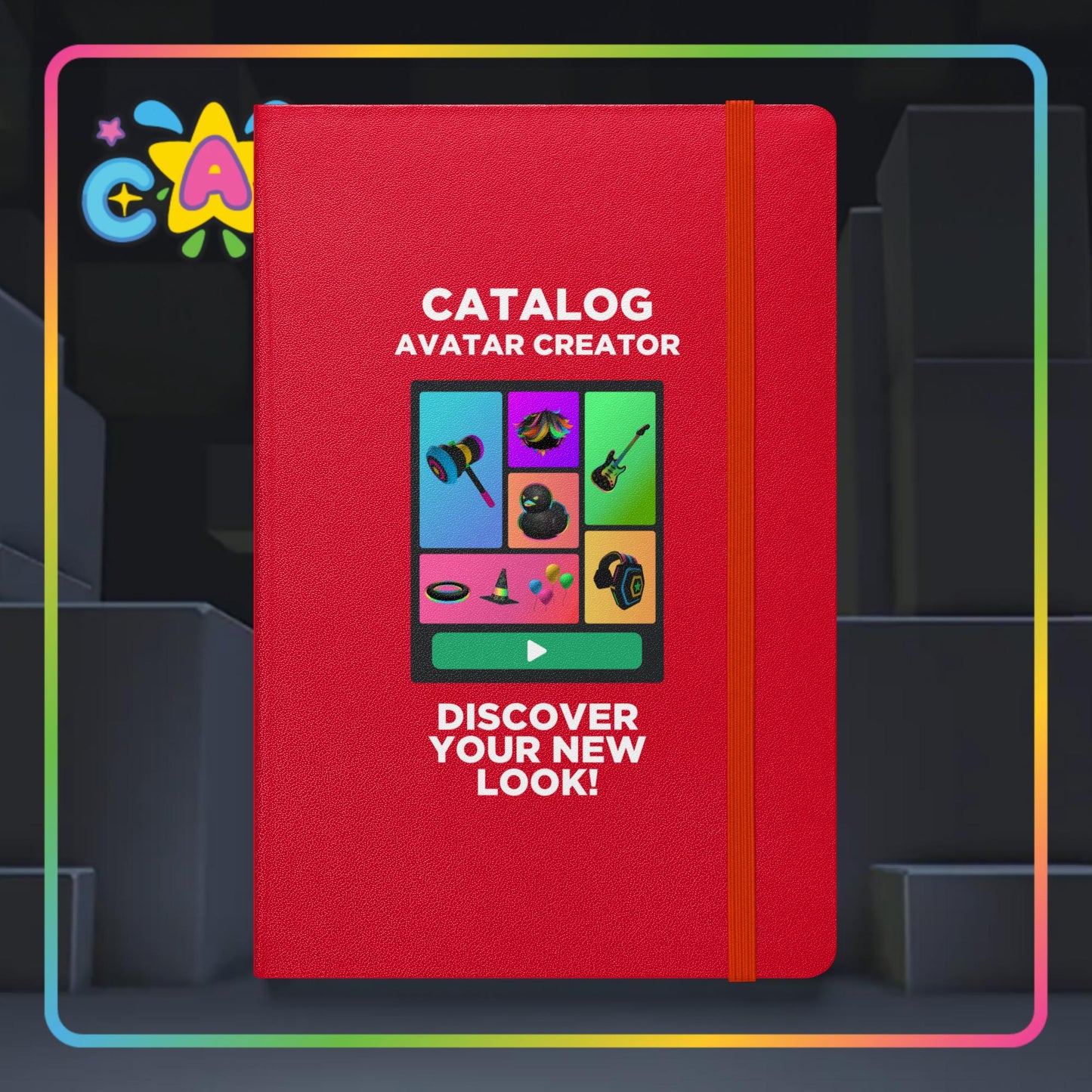 Catalog Avatar Creator - Hardcover Notebook